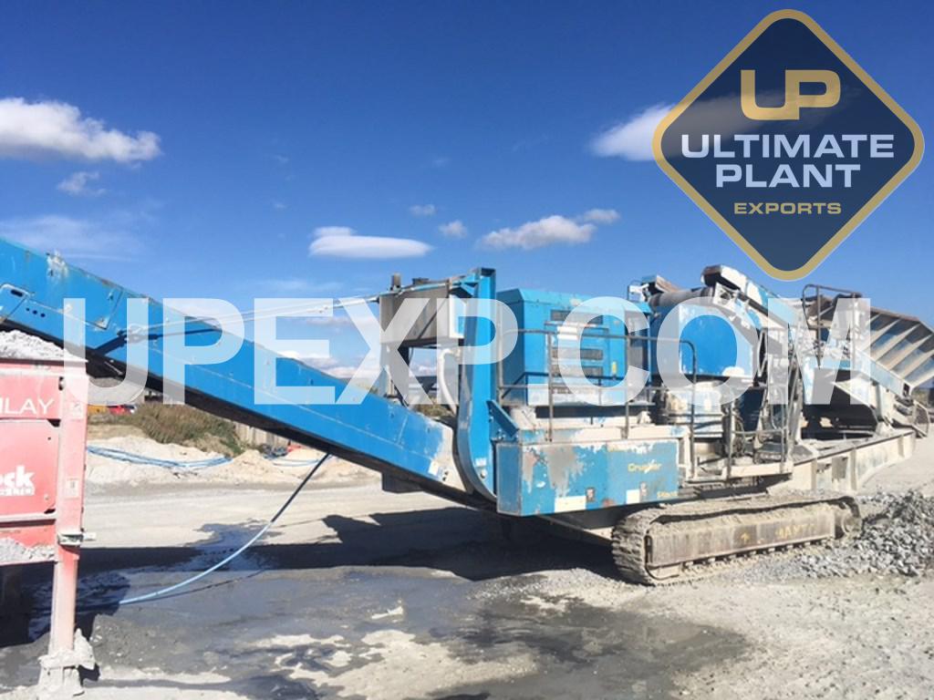 Used Terex Pegson Maxtrak 1000 Cone Crusher 2001 Sold By Ultimate Plant Exports 0854